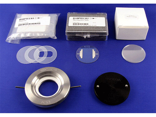 -FCS3 Starter Set: FCS3 Chamber, Chamber Controller, 5 Microaqueduct Slides, 50- #1.5,40mm Coverslips, and Gasket Set (30/set)