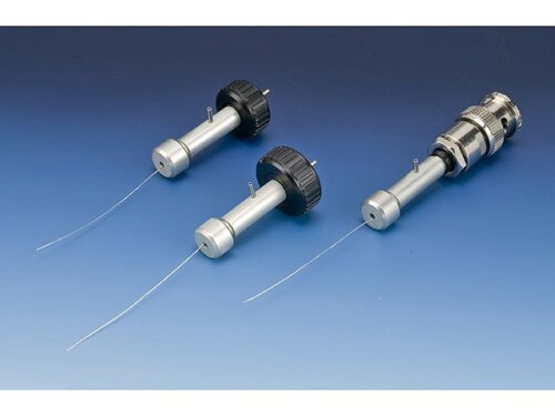 Electrode holder fits Axon CV-4 amplifiers - ask customer to confirm outer diameter of their threads is 0.75", not 0.63"