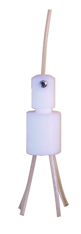 Micro-manifold 4-into-1 with flow control - PTFE inert