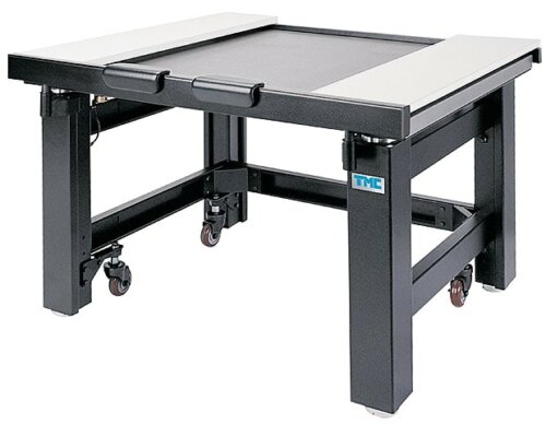 CleanBench Laboratory Table with tapped holes, 1/4-20 on 1 in. spacing 23.6 x 35.4 in, 600 x 900 mm