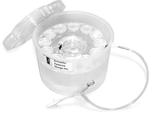 Brain Slice Keeper 12 – twelve wells within same 500ml volume