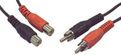Valve Extension Cables - 2 meter RCA M/F (set of 4 cables)
