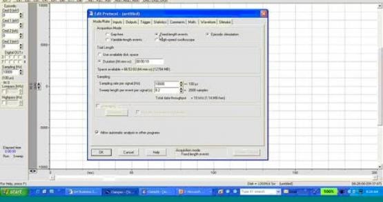 A Walkthrough of the Protocol Editor in the pCLAMP Data Acquisition Module