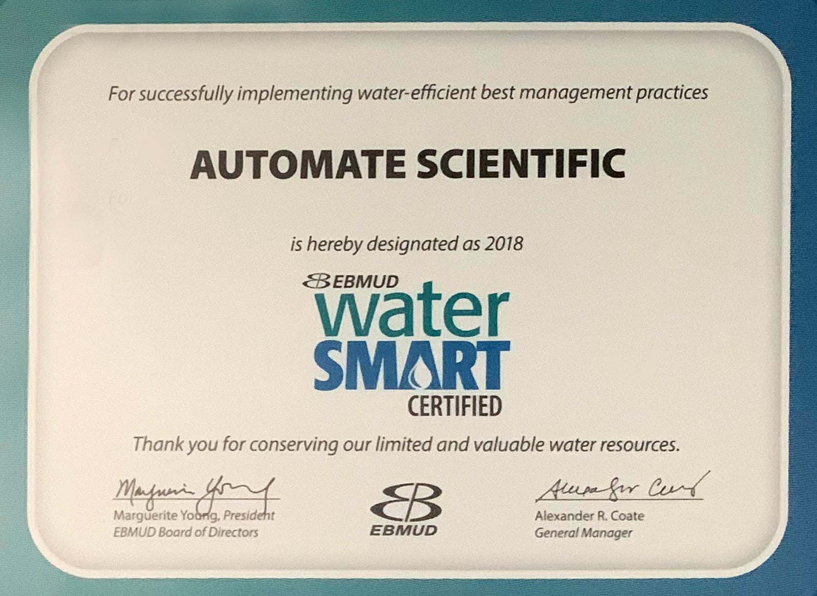 Water Smart EBMUD