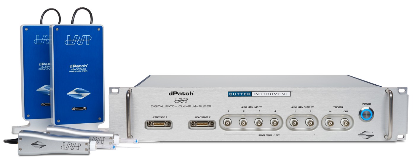 Sutter dPatch® Low-noise Digital Patch Clamp Amplifier Sutter dPatch® Low-noise Digital Patch Clamp Amplifier